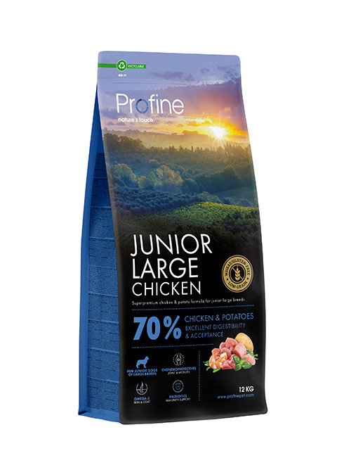 411203 Profine Junior Large Breed Chicken 12 kg